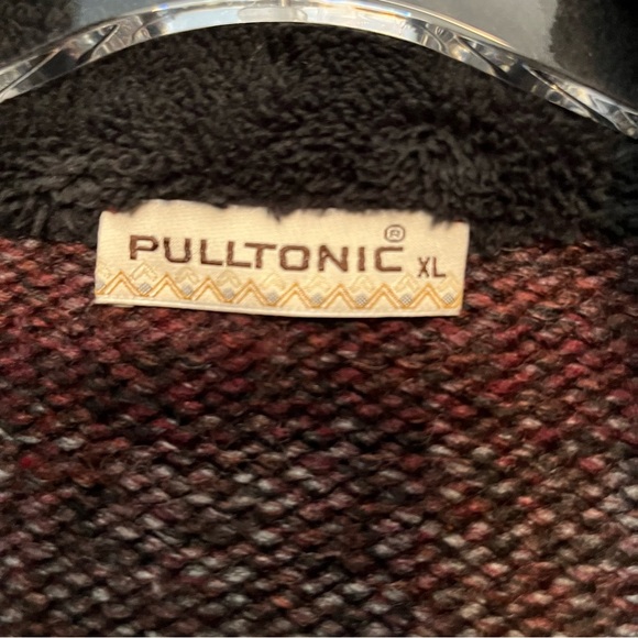 Pulltonic Iconic Mohair and Lambswool Full Zip Sweater Size XL - Picture 7 of 9